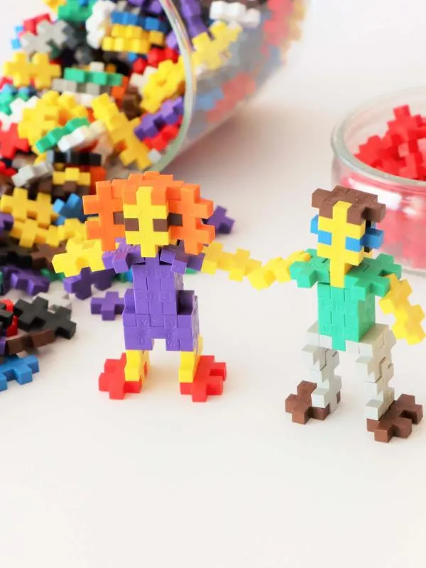Plus-Plus Basic Colour Mix - 100 Pcs Tube