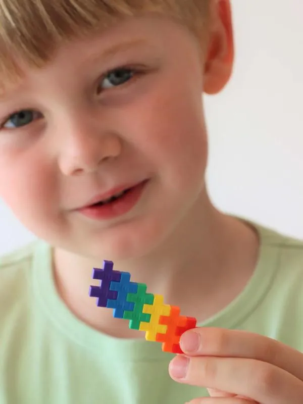 Plus-Plus Basic Colour Mix - 100 Pcs Tube