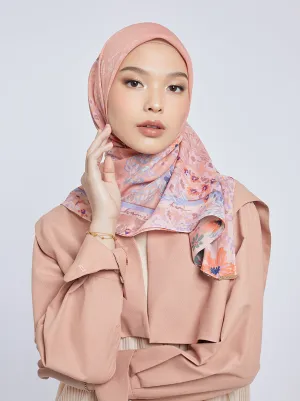 PRIMAVERA SIGNATURE SCARF PEACH