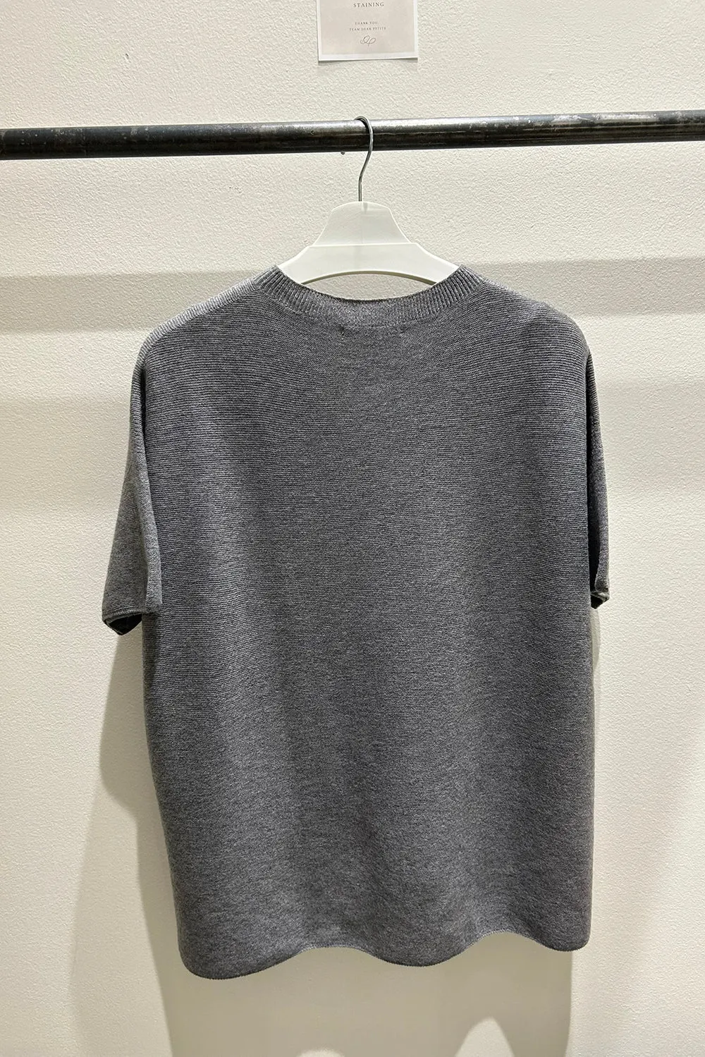 Relaxed Short Sleeve Sweater