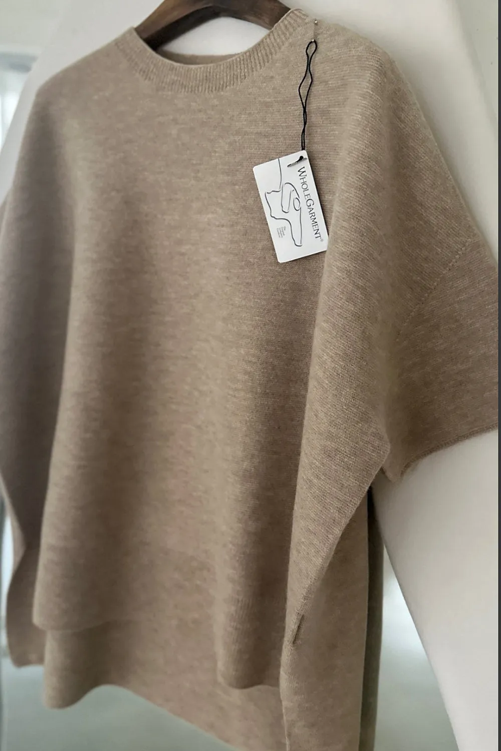 Relaxed Short Sleeve Sweater
