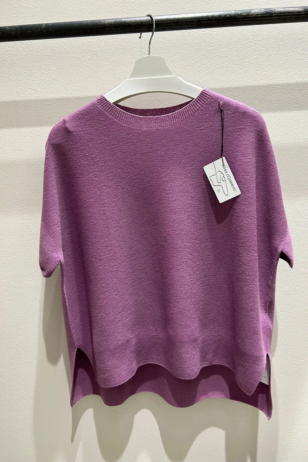 Relaxed Short Sleeve Sweater