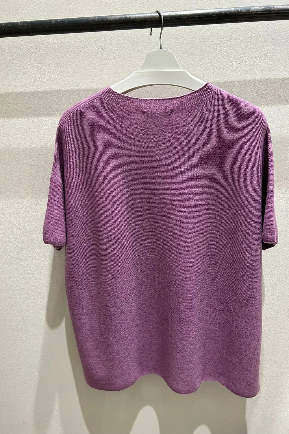 Relaxed Short Sleeve Sweater
