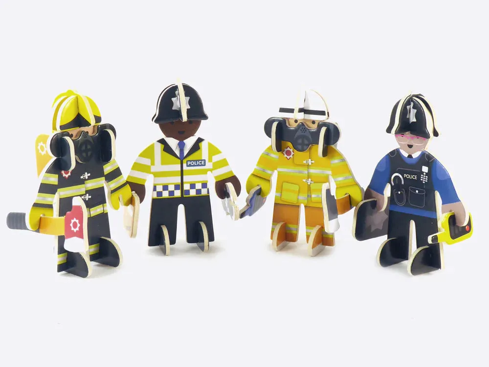 Rescue Team Playset by Play Press
