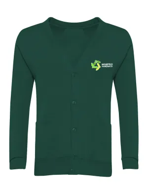 Sedgefield Hardwick Primary School Bottle Green Cardigan