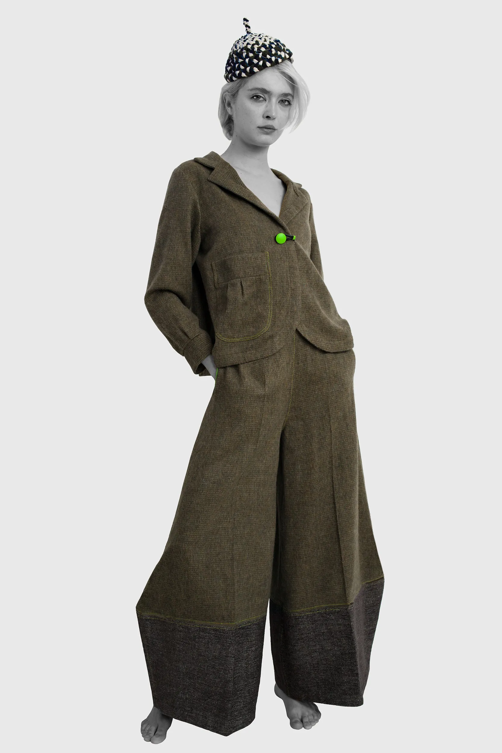 Super Wide-Leg Super Merino Trousers