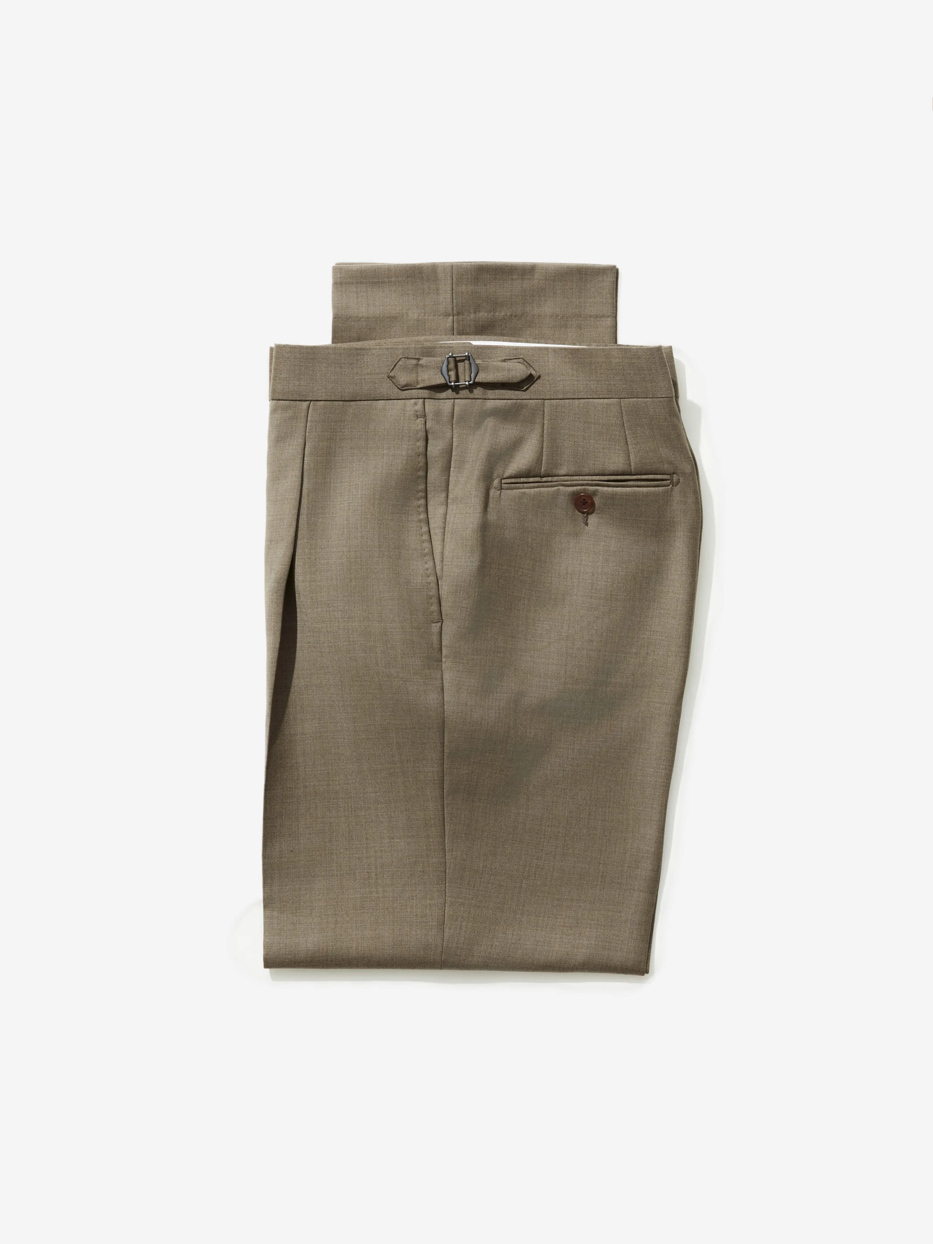 Taupe S130 Wool Suit