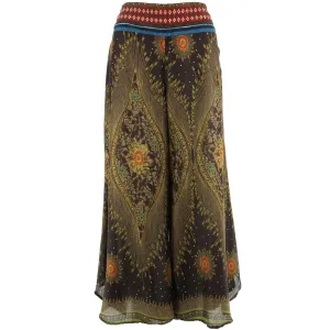 Thai Trim Trousers - Brown
