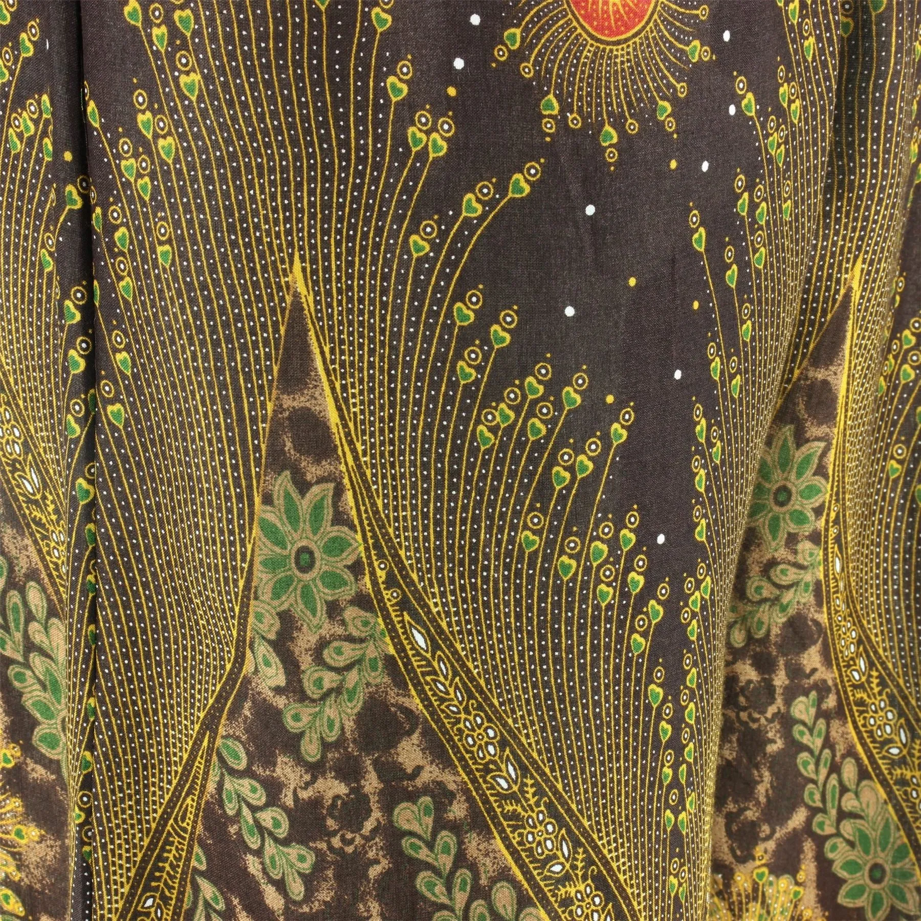 Thai Trim Trousers - Brown