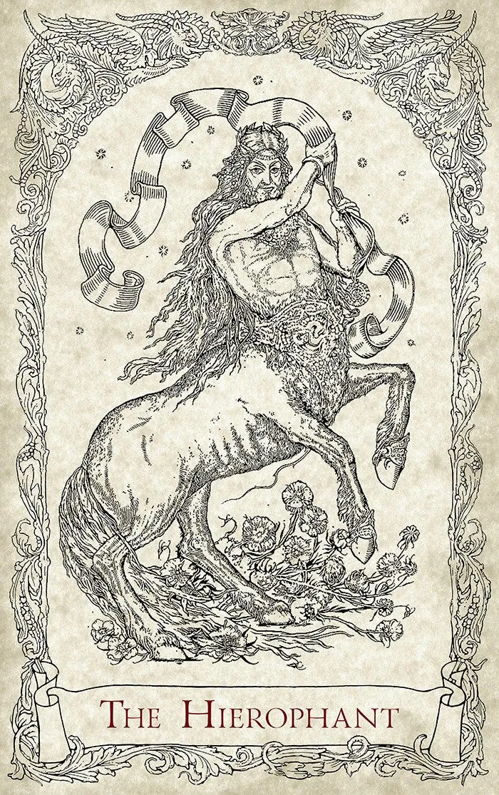 The Mythical Creatures (monochrome edition).