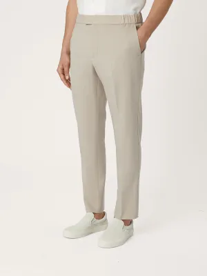 The Tropical Wool 24 Trouser || Beige | Tropical Wool