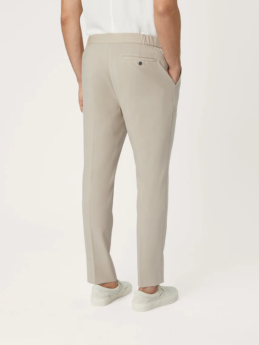 The Tropical Wool 24 Trouser || Beige | Tropical Wool