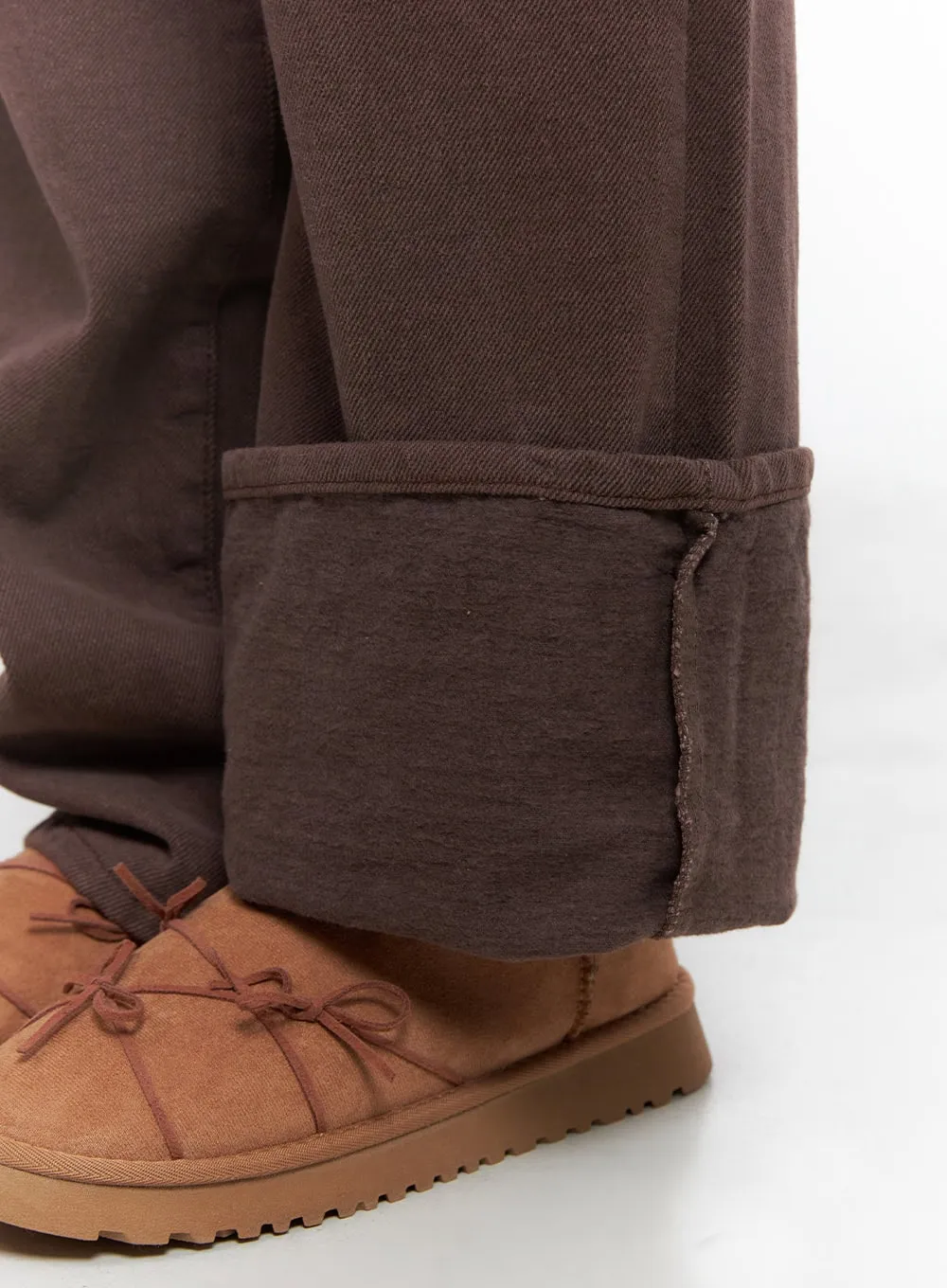 Thermal Wide-Leg Pants CJ514