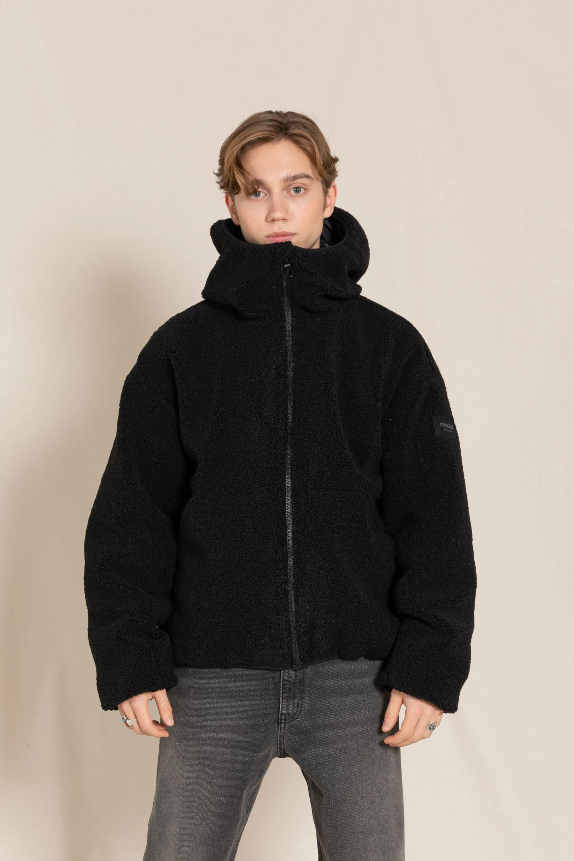THOR Black - Sherpa Jacket