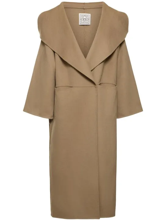 Toteme   Signature wool &amp; cashmere coat 