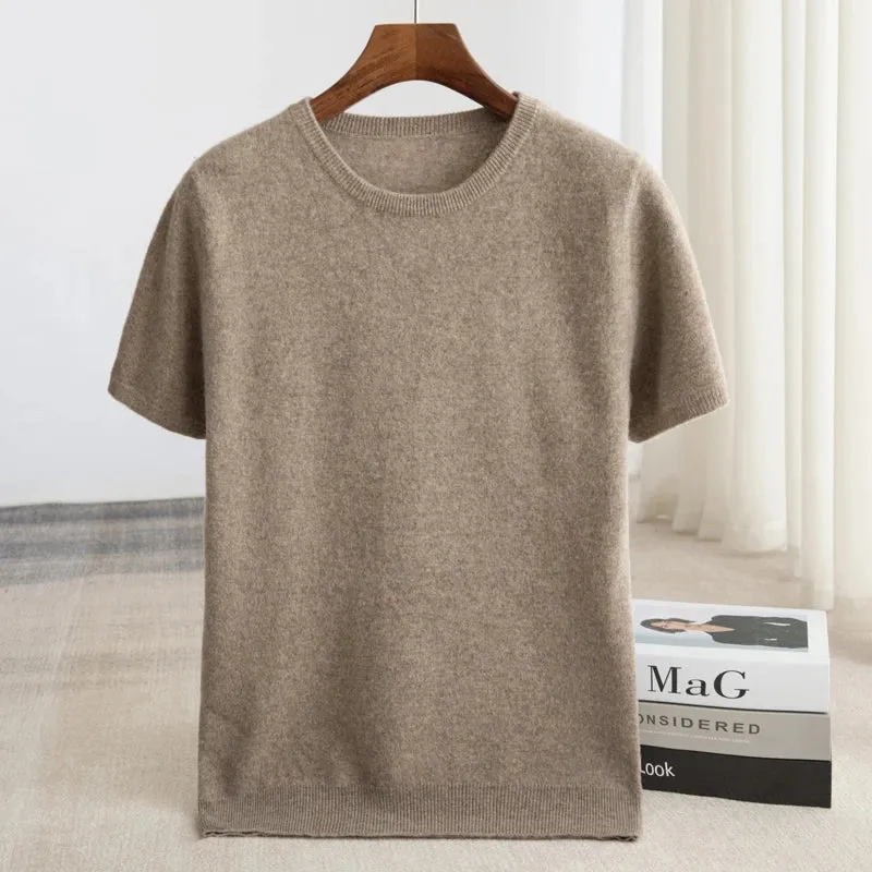 Vera | Men's Pure Merino Wool Knit Tee