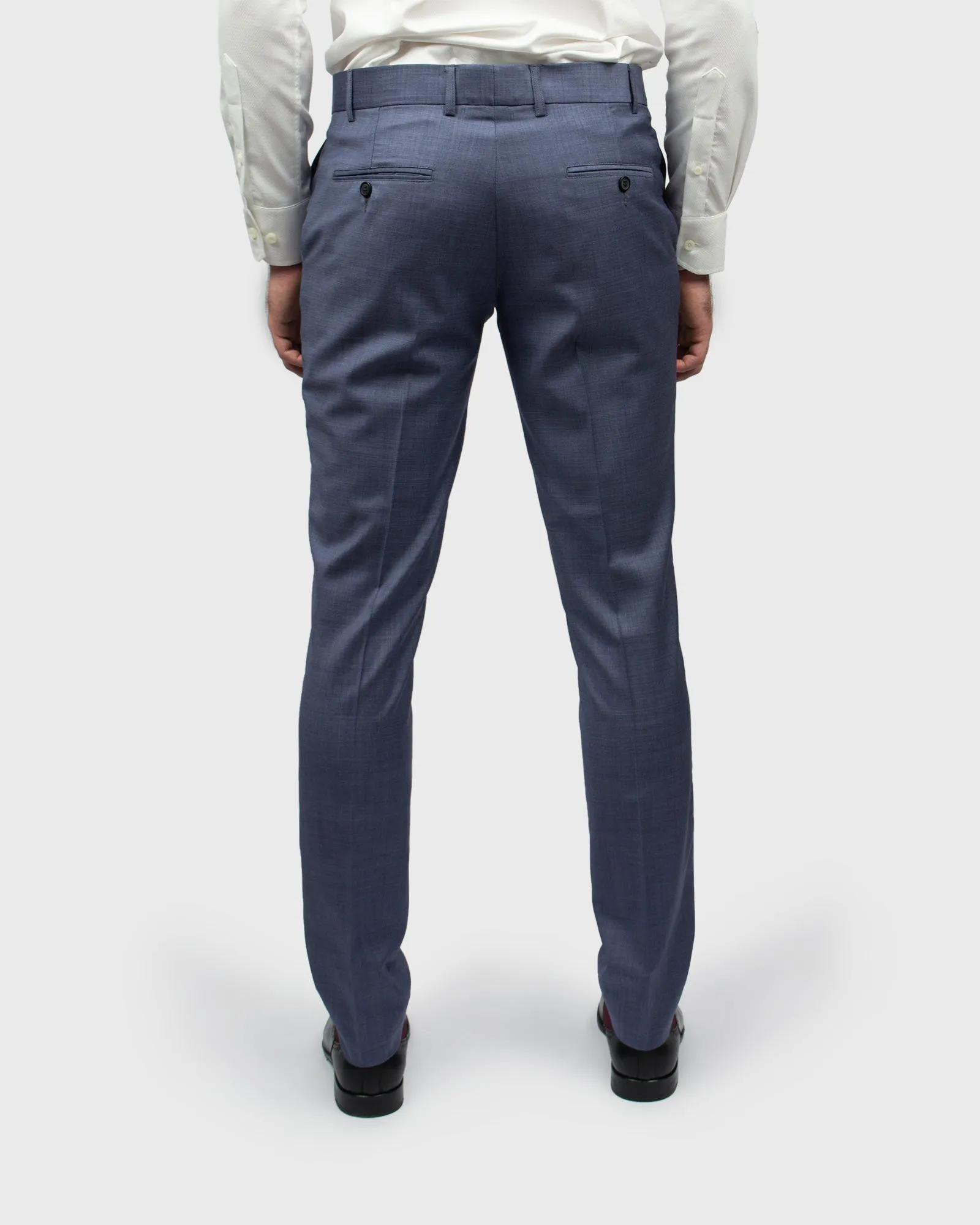 VINCENT & FRANKS S1921500-144 BLUE SLIM TROUSER