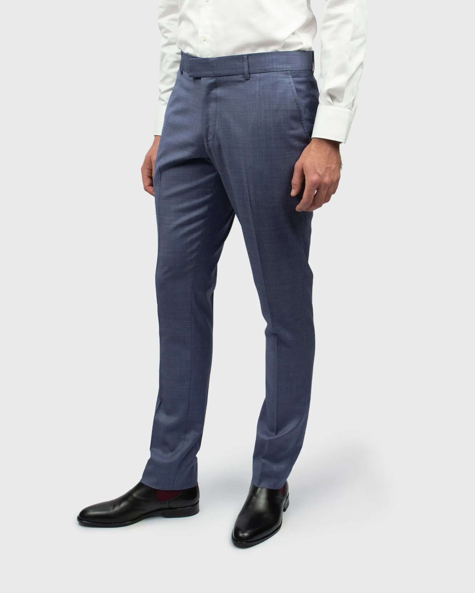 VINCENT & FRANKS S1921500-144 BLUE SLIM TROUSER