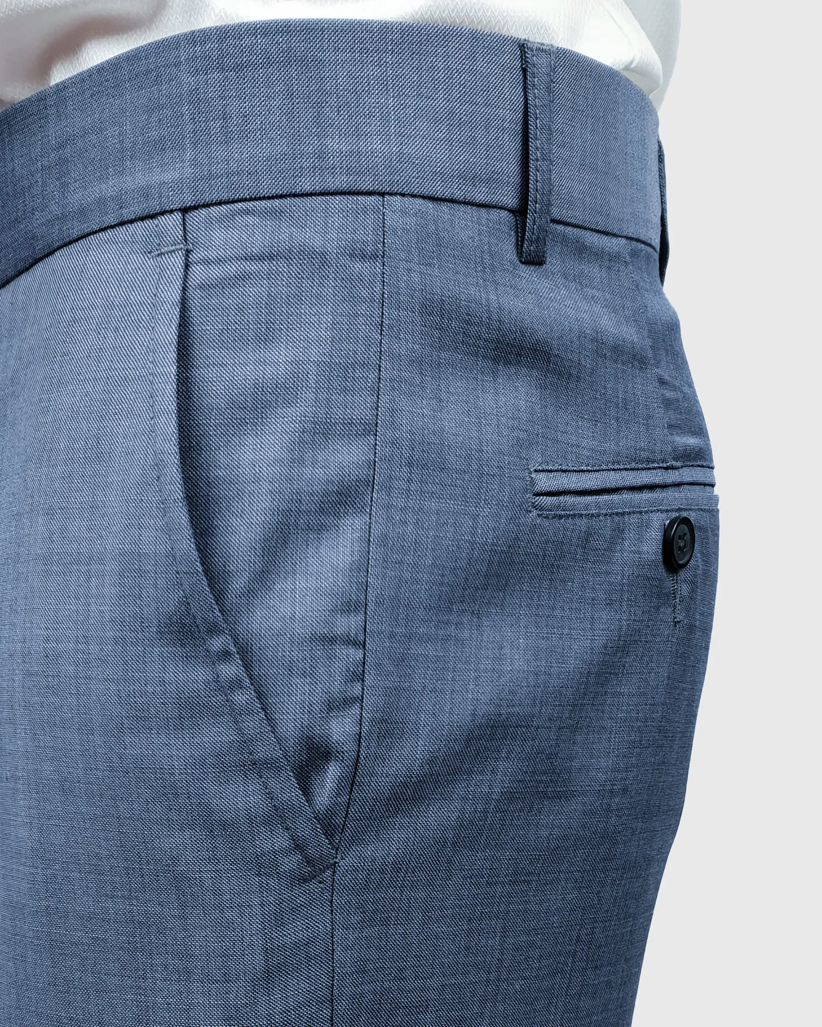VINCENT & FRANKS S1921500-144 BLUE SLIM TROUSER