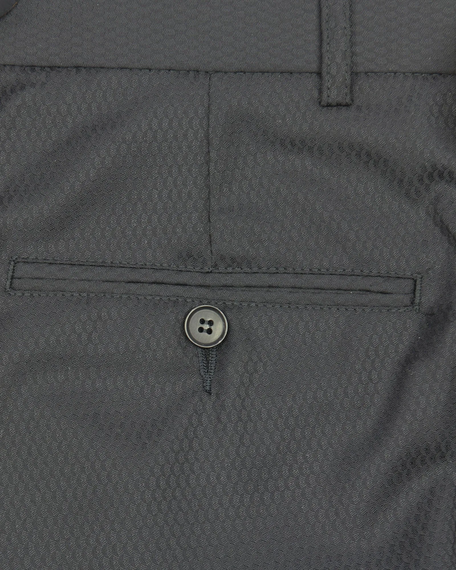 VINCENT & FRANKS S1995A889-2D BLACK SLIM TROUSER