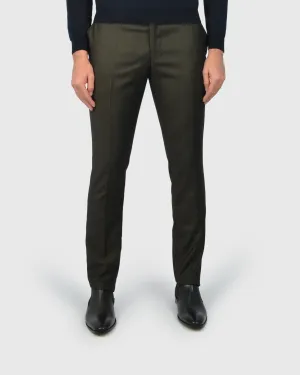 VINCENT & FRANKS W22VF-702236 BRN SLIM TROUSER