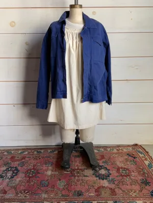 Vintage Indigo Chore Coat - Dark