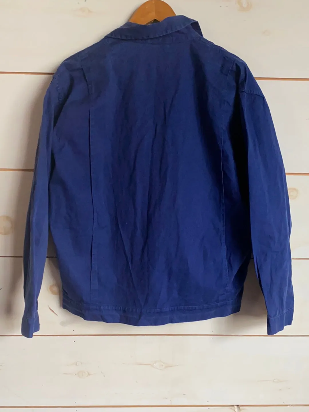 Vintage Indigo Chore Coat - Dark