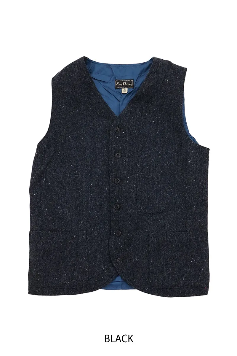 Wool Homespun 3 Pocket Vest