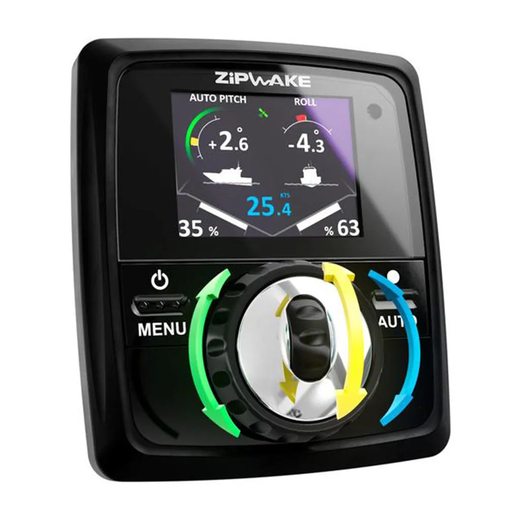 Zipwake KB300-S, 300mm Auto Trim Control System including display