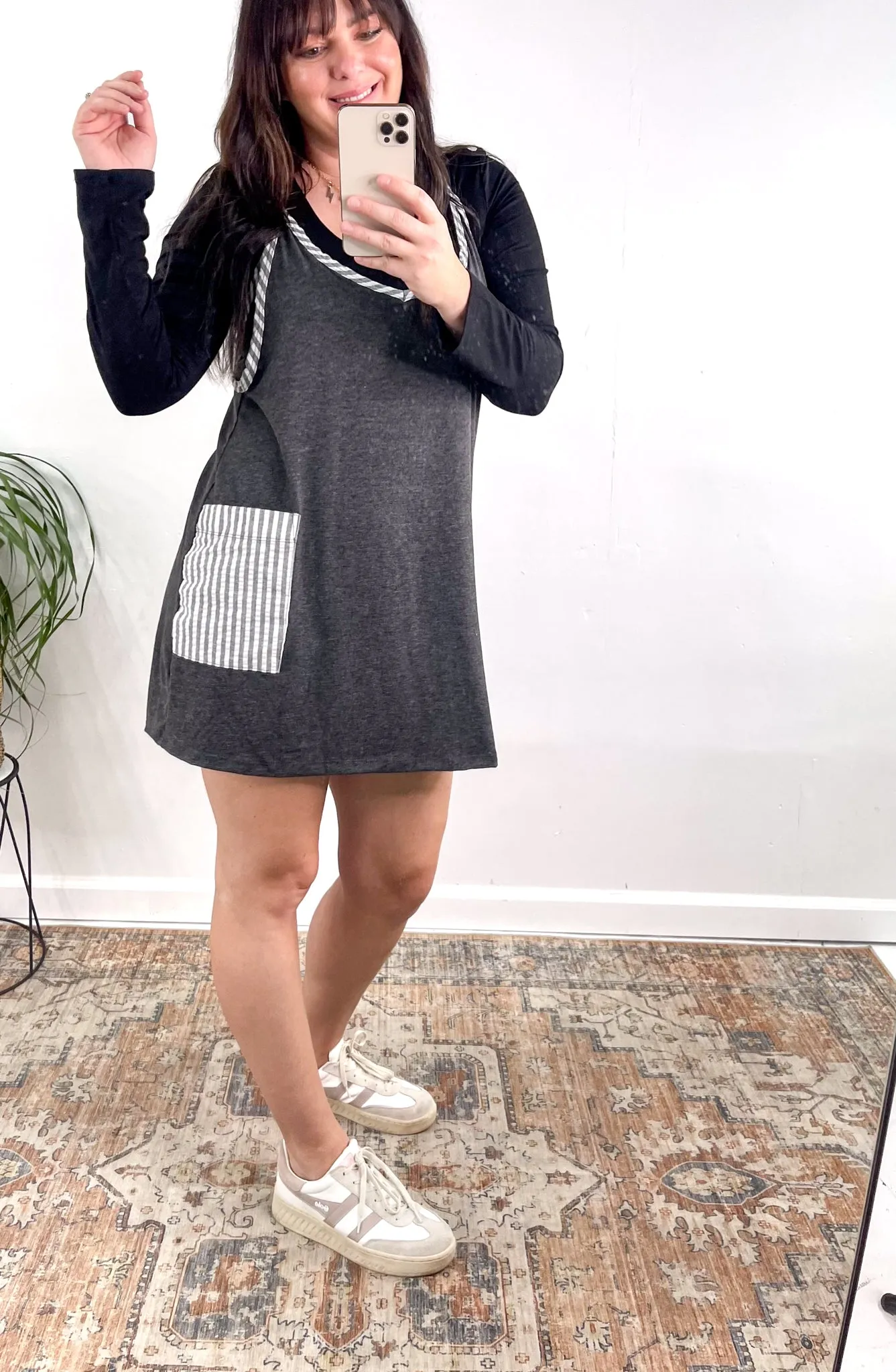 Zoe Romper Lined Sporty Mini Dress