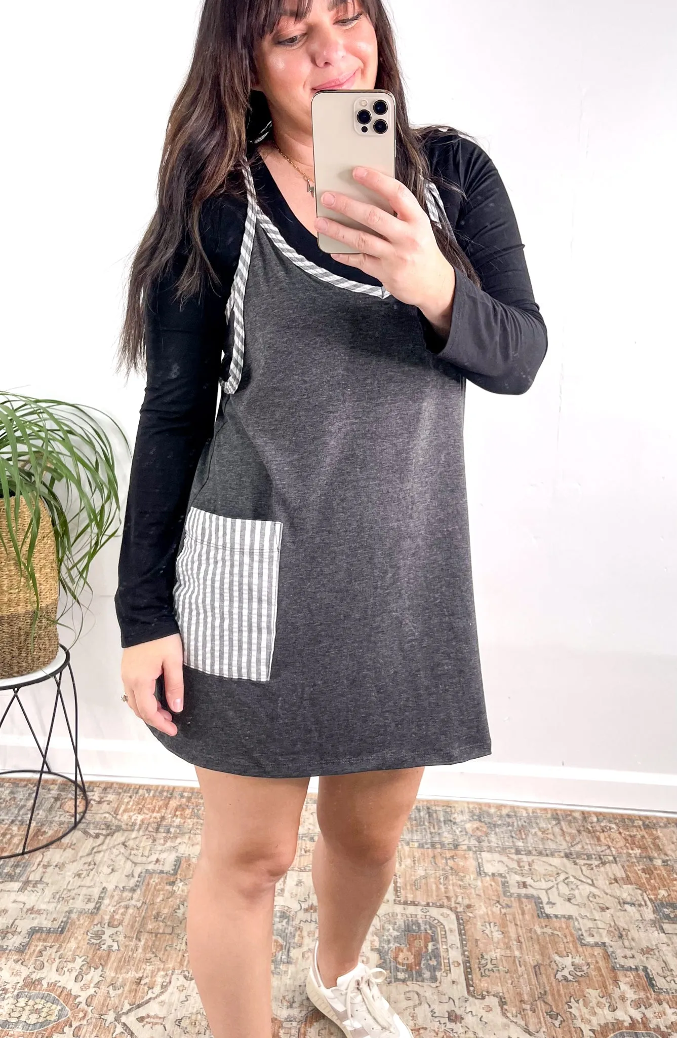 Zoe Romper Lined Sporty Mini Dress