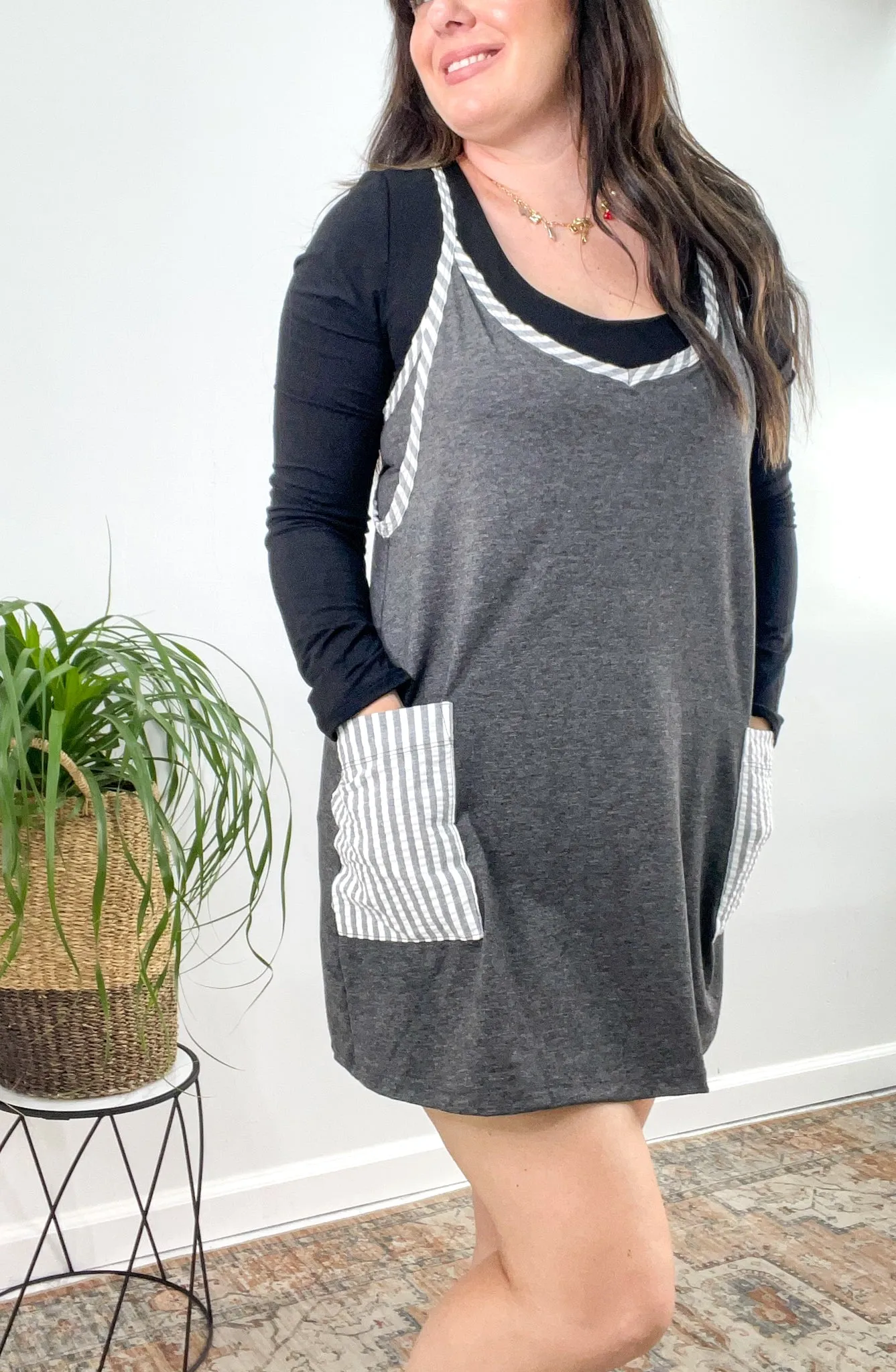 Zoe Romper Lined Sporty Mini Dress