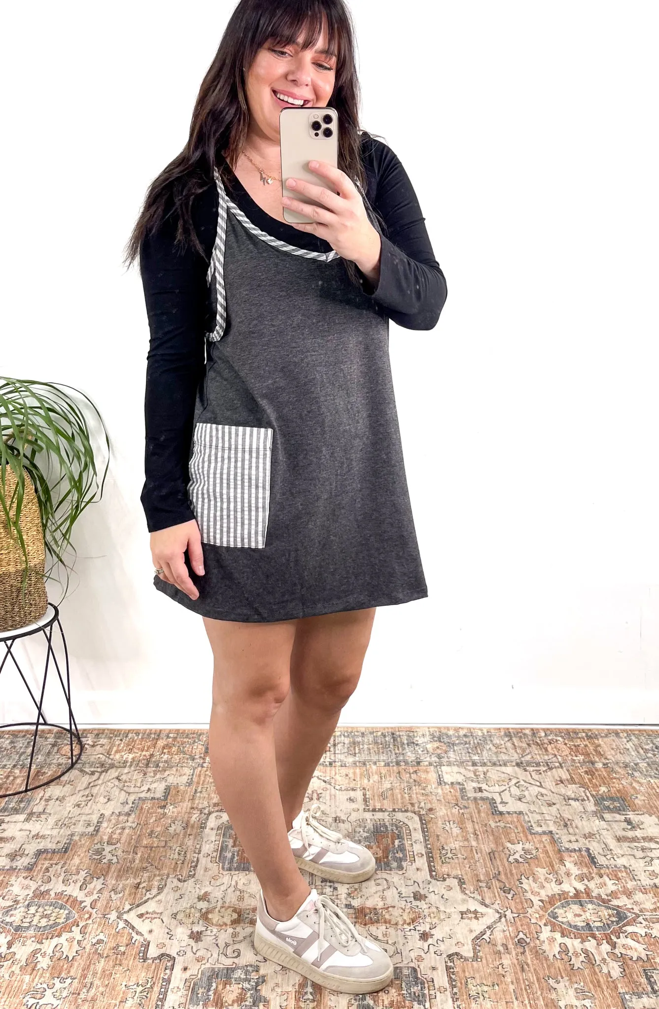Zoe Romper Lined Sporty Mini Dress
